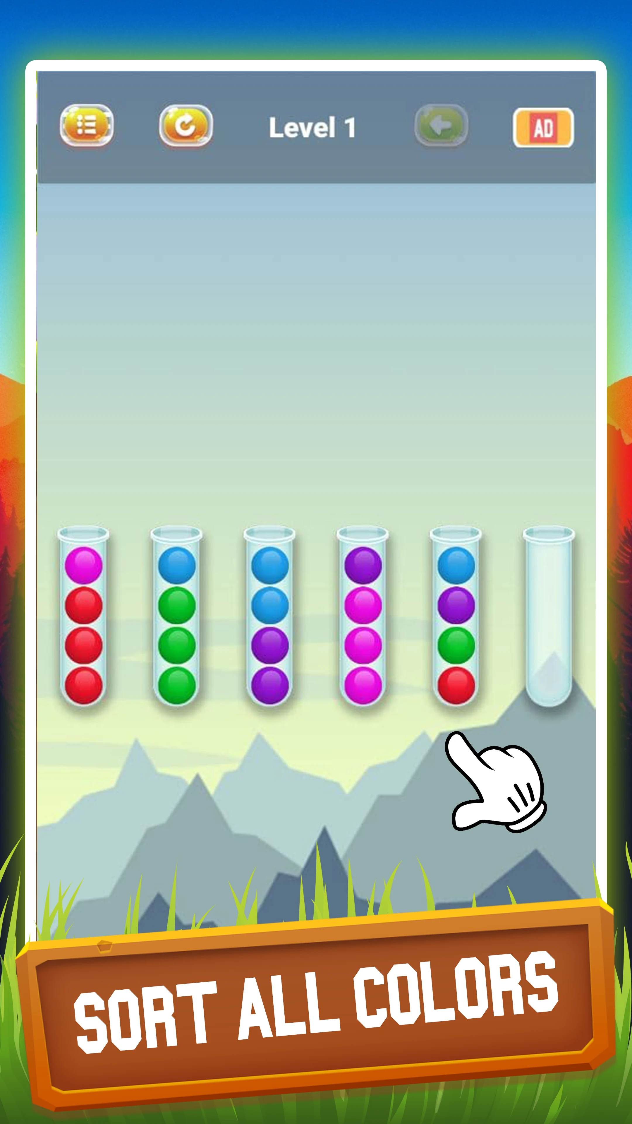 Ball Sort: Color Puzzle screenshot