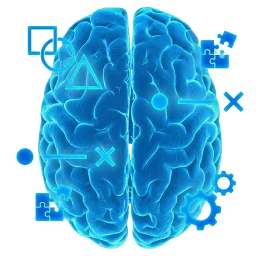 أيقونة اختبار المنطق والذكاء